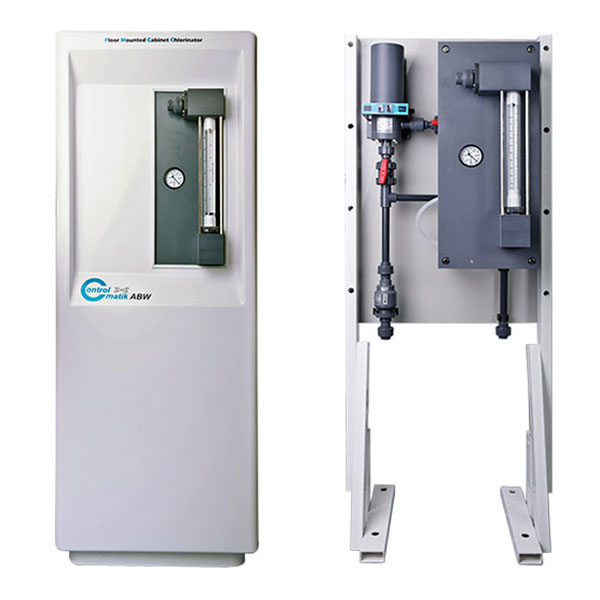 Floor mounted chlorinator unit MR 520 C, MR 540 C, MR 550 C