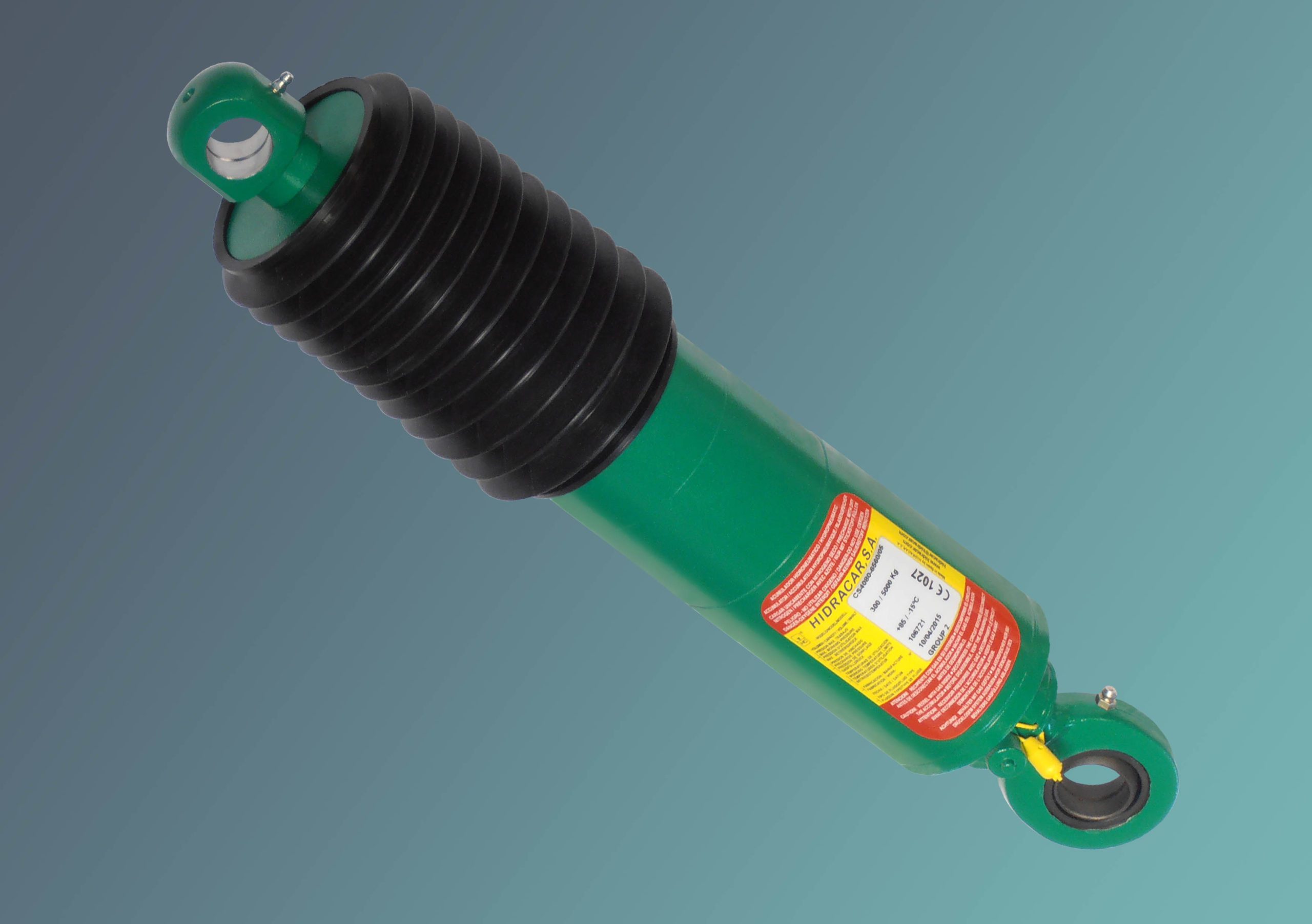 Oleo-Pneumatic Suspension Cylinders with Integrated Accumulator