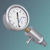 “T” Adapters With Pressure Gauge