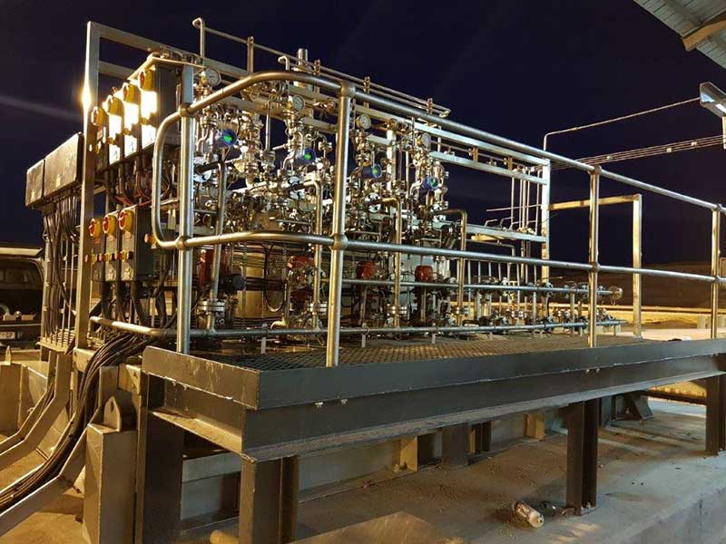 Mining Fluid Control System Integration Assembly